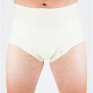 Slip erniario maschile poliestensivo a forte compressione