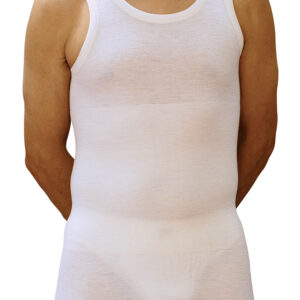 Canotta uomo spalla larga con cintura incorporata